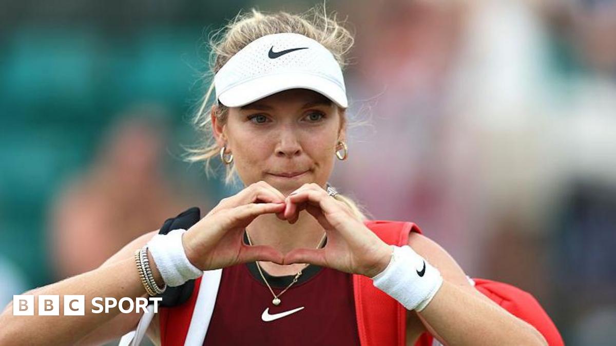 Katie Boulter: Two-time defending champion loses in Nottingham Open