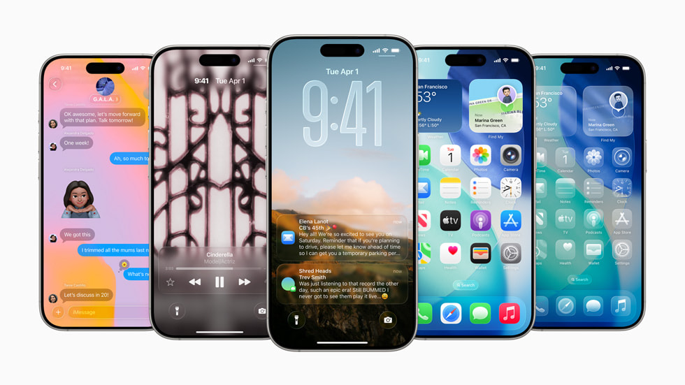 A large list of small and hidden characteristics in iOS 26