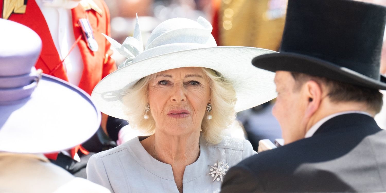 Queen Camilla Wears 1K Late-Victorian Era Brooch to Day 3 of Royal Ascot