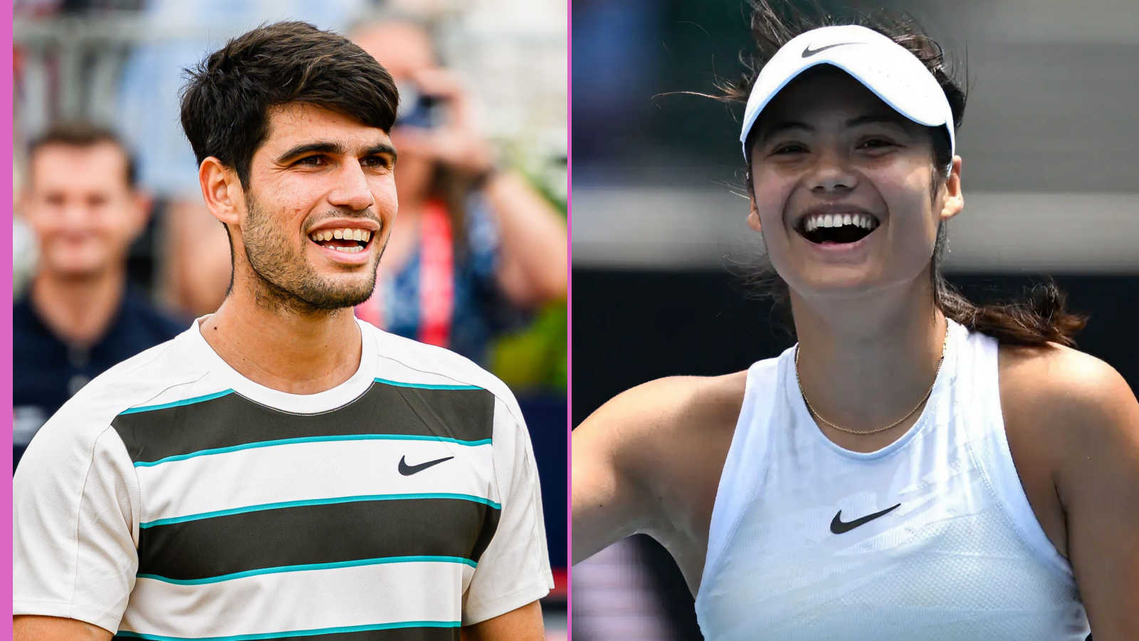 Carlos Alcaraz and Emma Raducanu ‘admire each other a lot’