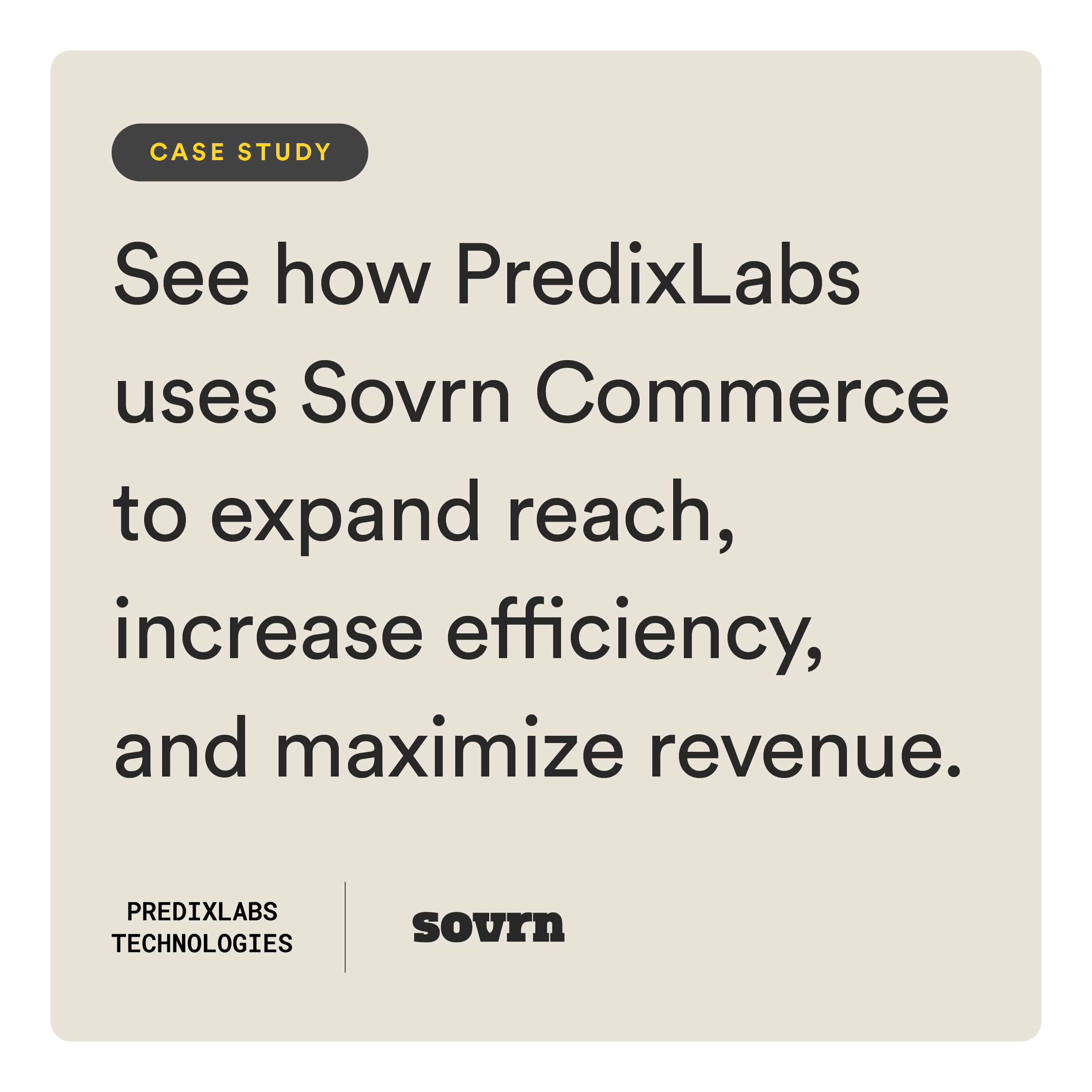 PredixLabs Enters New Markets and Gains Efficiency with Sovrn Commerce