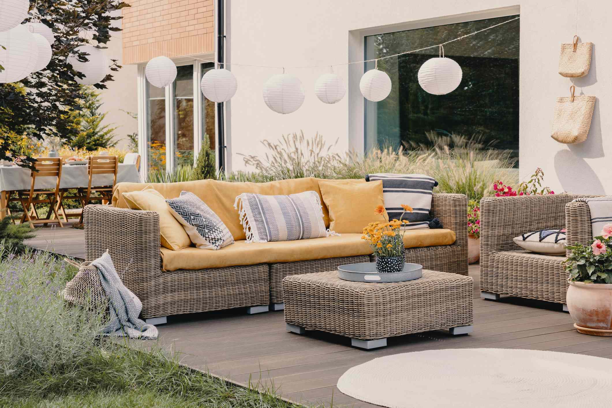 6 Things You Should Never Use to Clean Outdoor Furniture, Cleaning Pros Say
