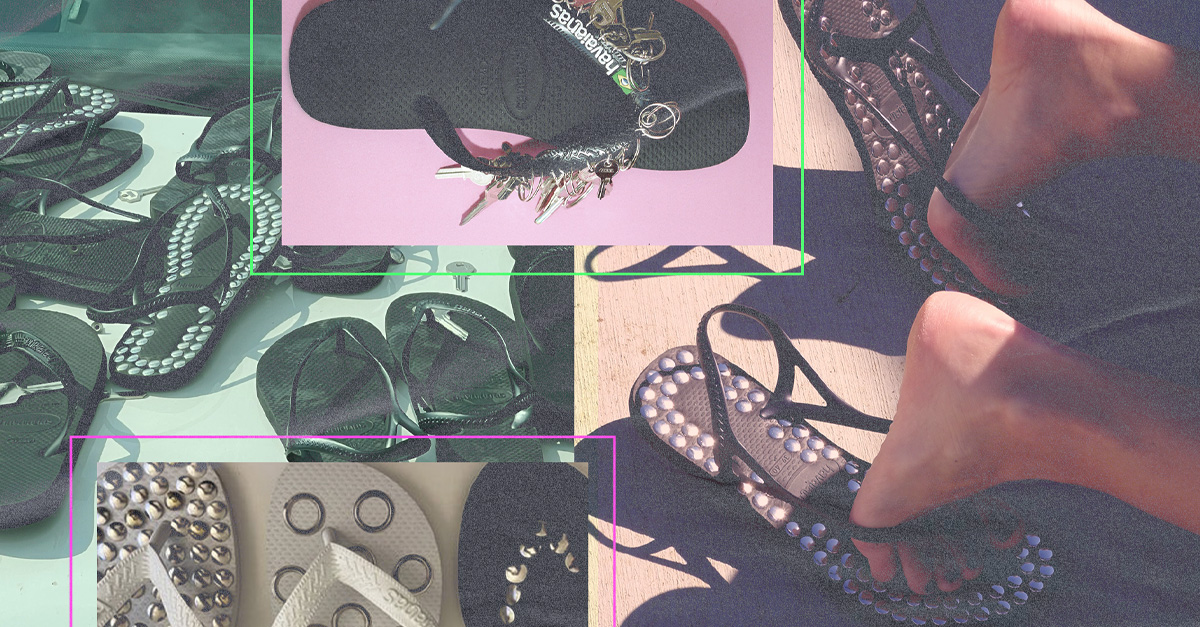Studded Flip-Flops Are the Big Summer 2025 Sandal Trend