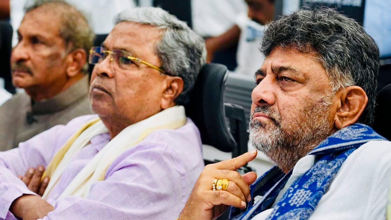 ‘One Voice, One Party’: Siddaramaiah, Shivkumar meets the top brass of Congress after Bengaluru Stamped