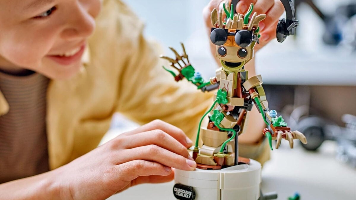 “I Am Groot” Translates to “This Dancing Groot LEGO Set Hits All-Time Low” While Stock Lasts on Amazon