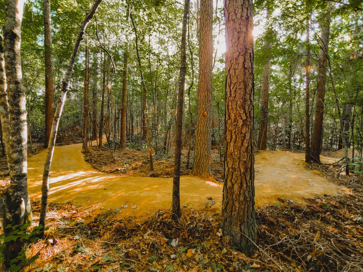 A 25-mile MTB trail system is under construction in Monticello, AR