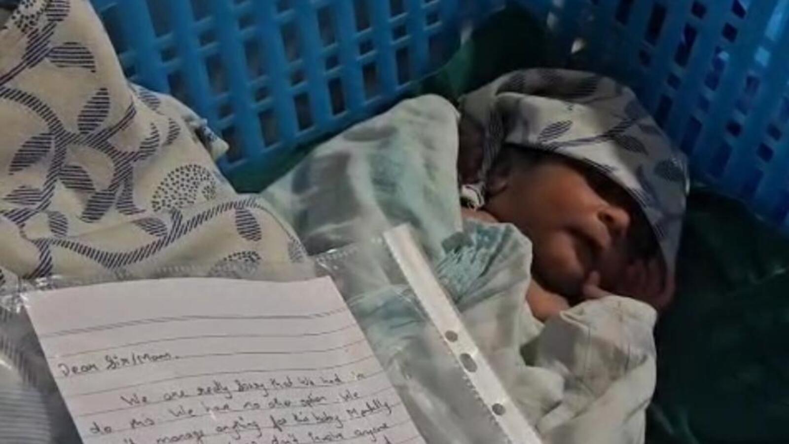 Abandoned infant found outside Panvel orphanage; note left by parents cites mental and financial distress | Mumbai news