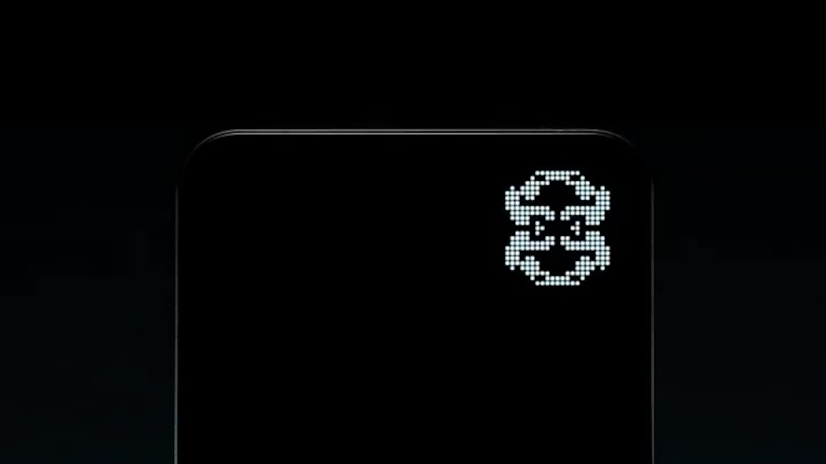Nothing calls the phone 3 glyph matrix namaste