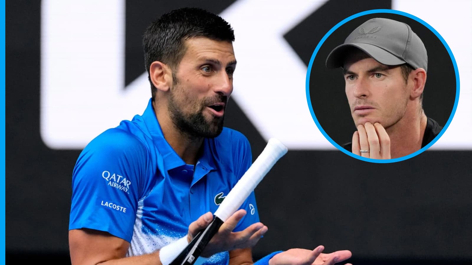 Andy Murray makes confession about one aspect of Novak Djokovic coaching role that he didn’t enjoy