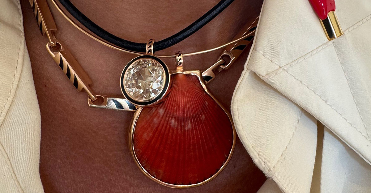 Cord Pendant Necklaces Will Be Everywhere This Summer