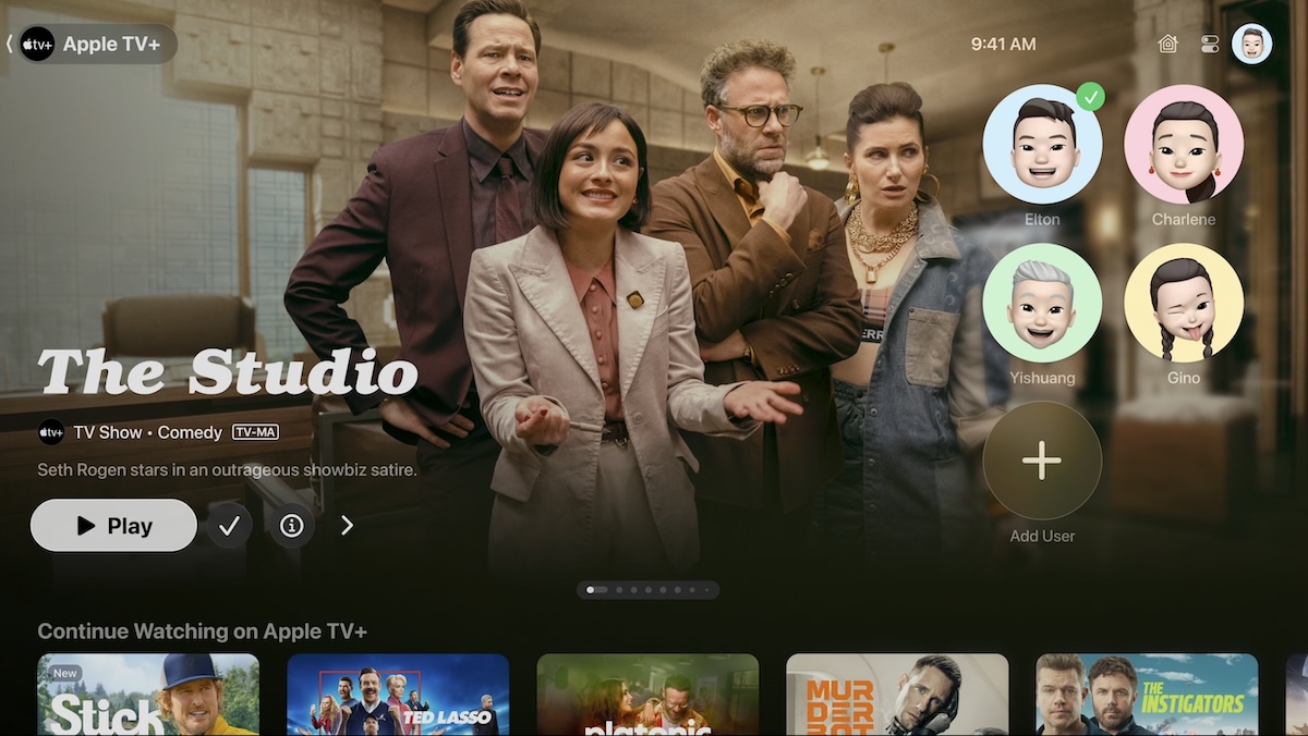 TVOS 26 of Apple TV gets ‘liquid glass’ treatment and profile-switching feature