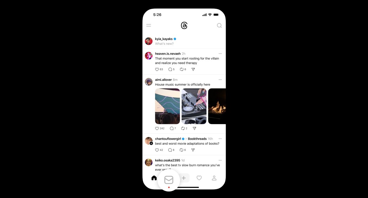 Threads finally getting a DM inbox