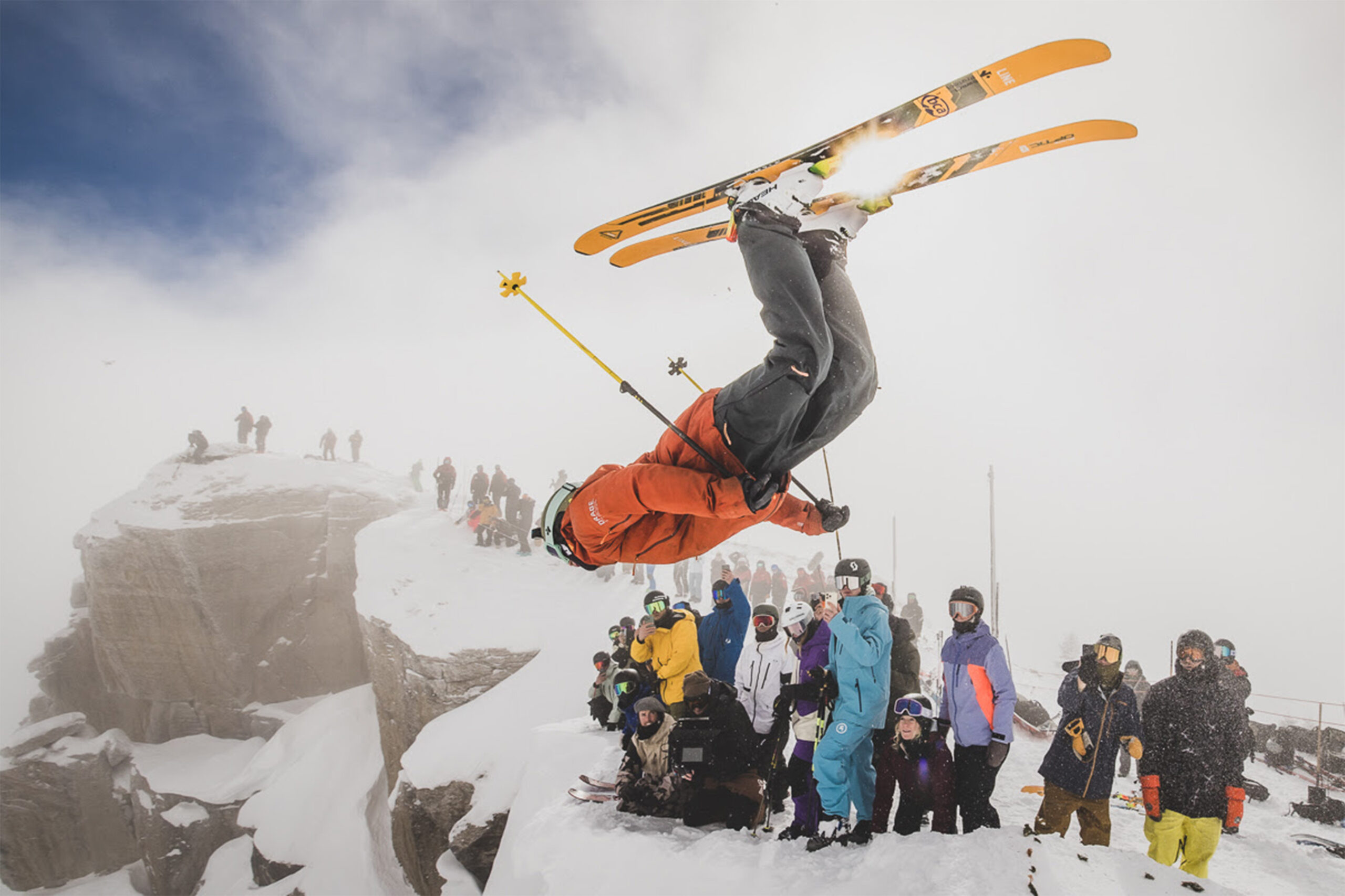 Watch ‘Untold Story’ of First Double Backflips Off Corbet’s Couloir