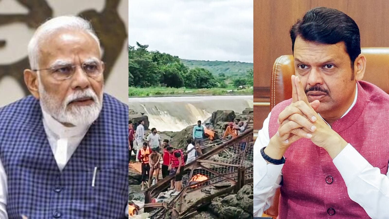 Pune Bridge Fall: PM Modi, on Cyprus Yatra, CM Fadnavis dials to assess the status of land