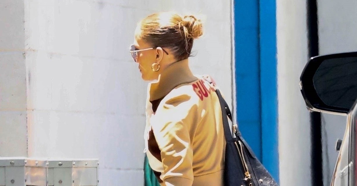 Jennifer Lopez Wore the New Legging Colour Trend for Summer 2025