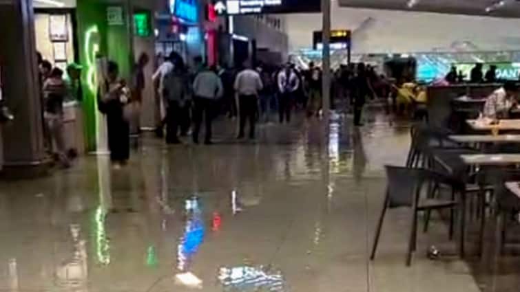 IGI Airport Terminal 1 Flooded, Traffic Snarls Across NCR Due To Heavy Waterlogging—WATCH
