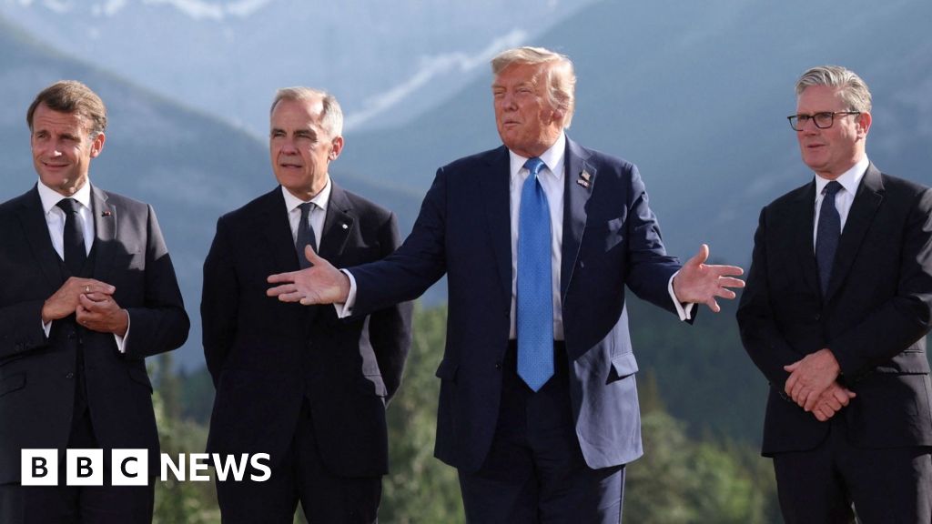 After the initial departure, the loose on Trump G7
