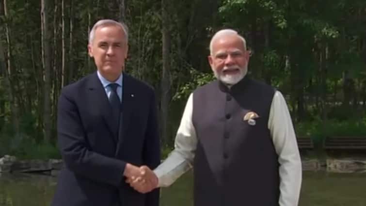 Canada’s Mark Carney Welcomes PM Modi At G7 Summit As Both Sides Eye Reset In Ties