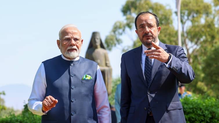 PM Modi In Cyprus Bats For Dialogue Amid Conflicts In West Asia, Europe