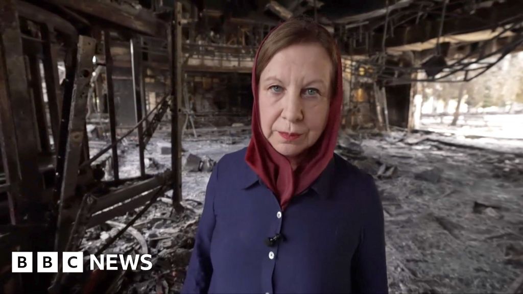 BBC inside Iran State Building Hit from Israeli missile strike