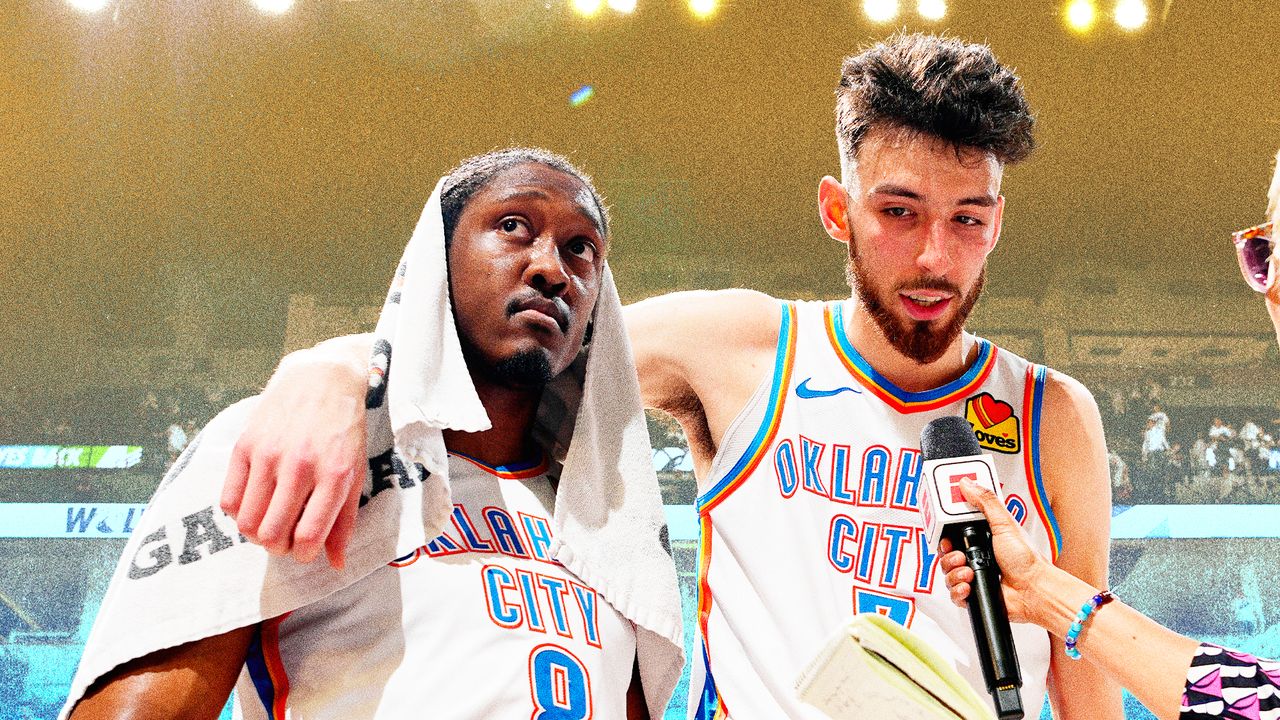 NBA Champions Jalen Williams and Chet Holmgren on Drinking for the First Time, Watching Love Island, and Why Every Season Feels ‘Long as Shit’