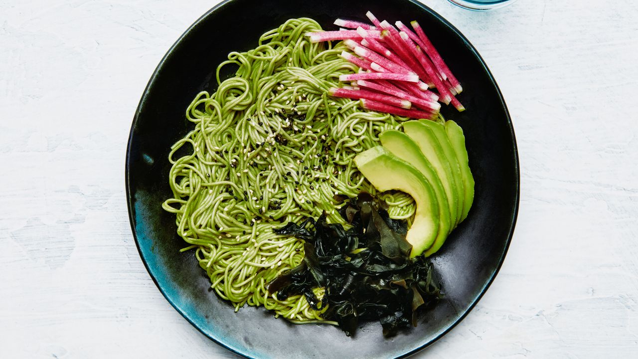 Cold Matcha Noodles Recipe | Bon Appétit