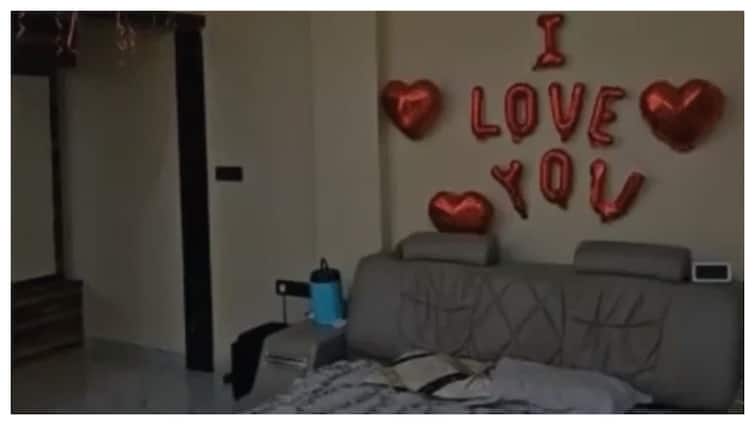 I Love You Balloons Seen Hanging In Raja-Sonam Raghuvanshi’s Bedroom Video