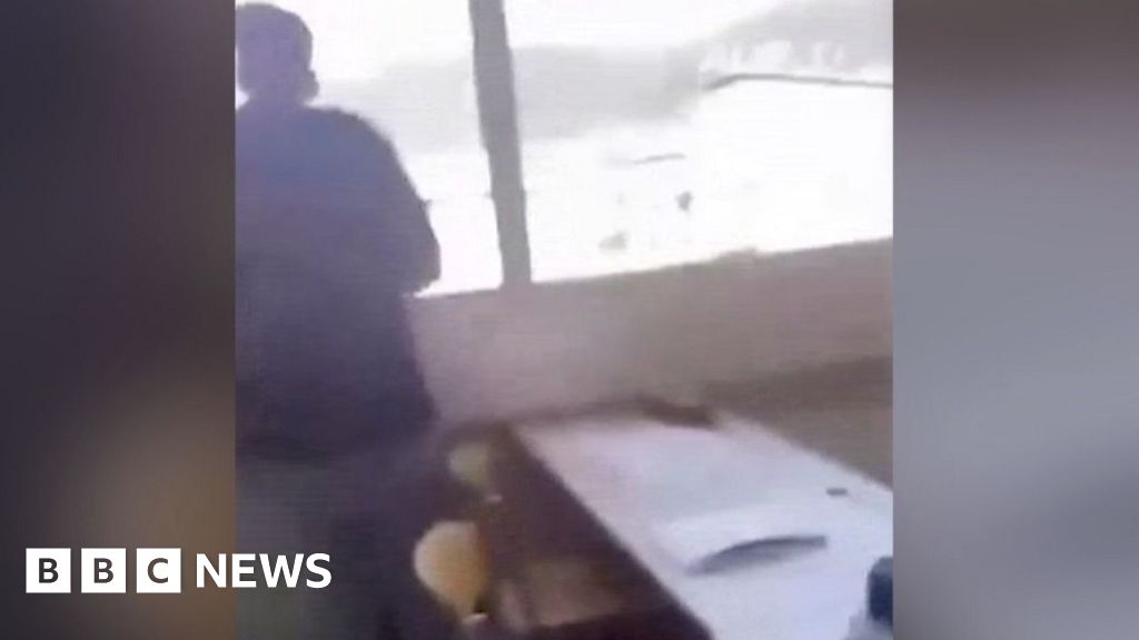 Gunshots heard and the students are released in the video filmed at Austrian School