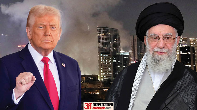 Us President Donadl Trump Posts Cryptic Iran Message – Amar Ujala Hindi News Live