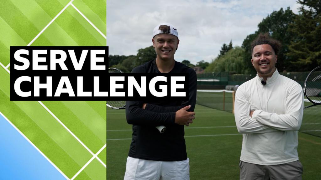 Could you return a professional tennis player's serve?