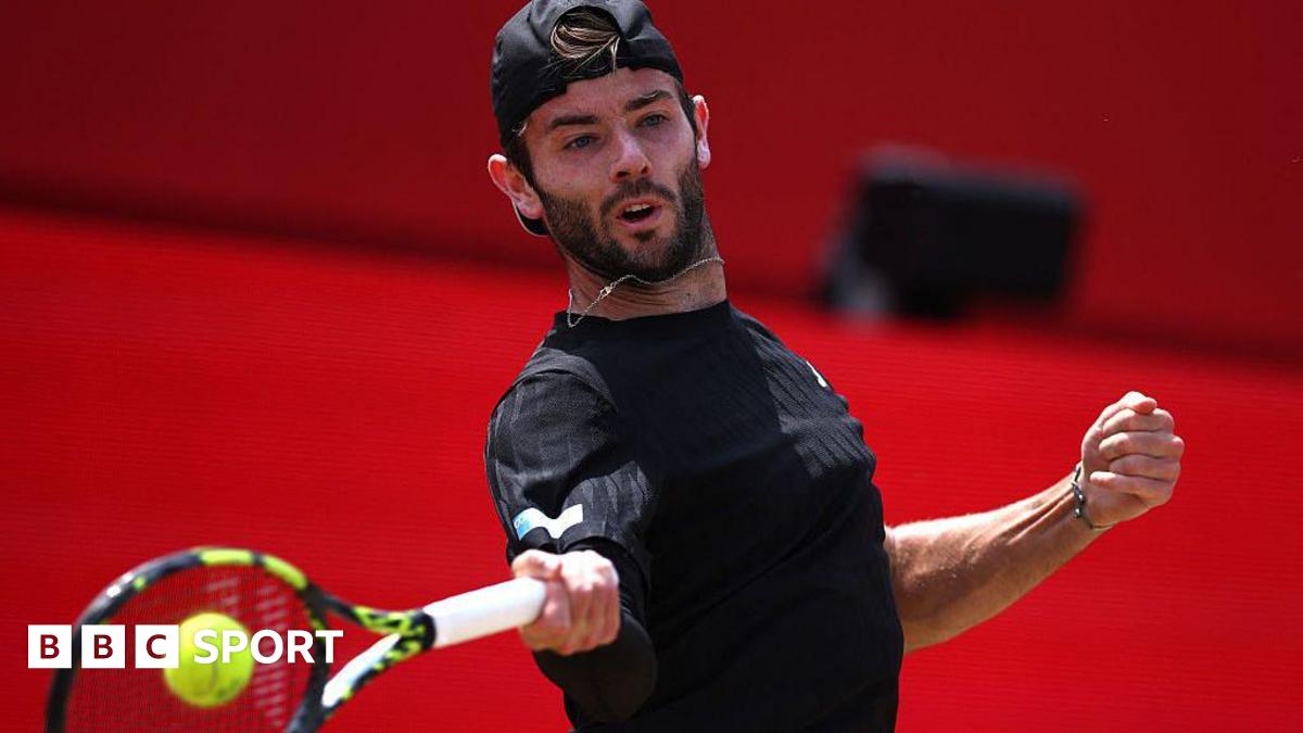 Queen’s 2025: Jacob Fearnley beaten by Jiri Lehecka in quarter-finals