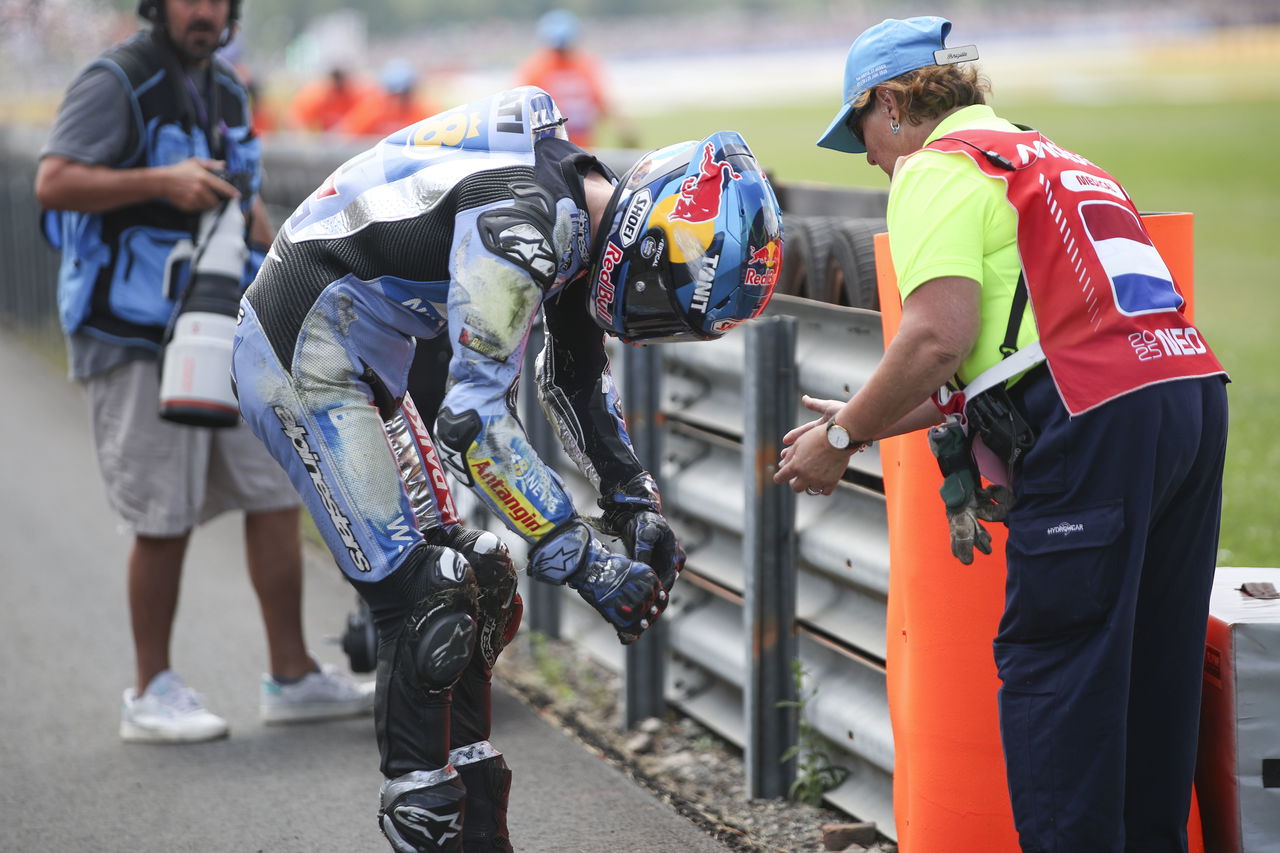 Gresini explain what caused Alex Marquez’s Dutch MotoGP crash