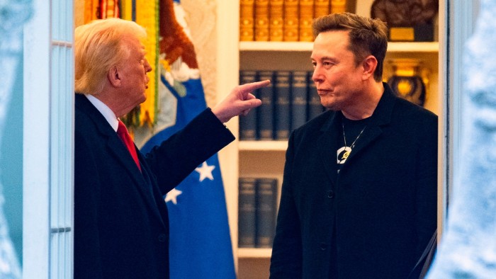 Donald Trump and Elon Musk’s allies urge reconciliation after damaging split