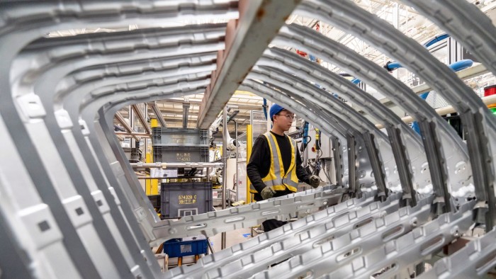 China industrial profits slide as trade war uncertainty sets in