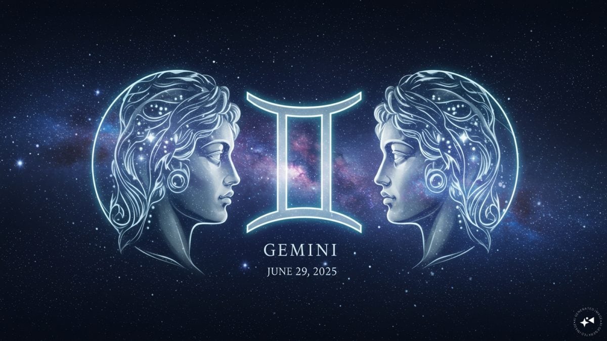 Gemini Kundali today, June 29, 2025 | Astrology news
