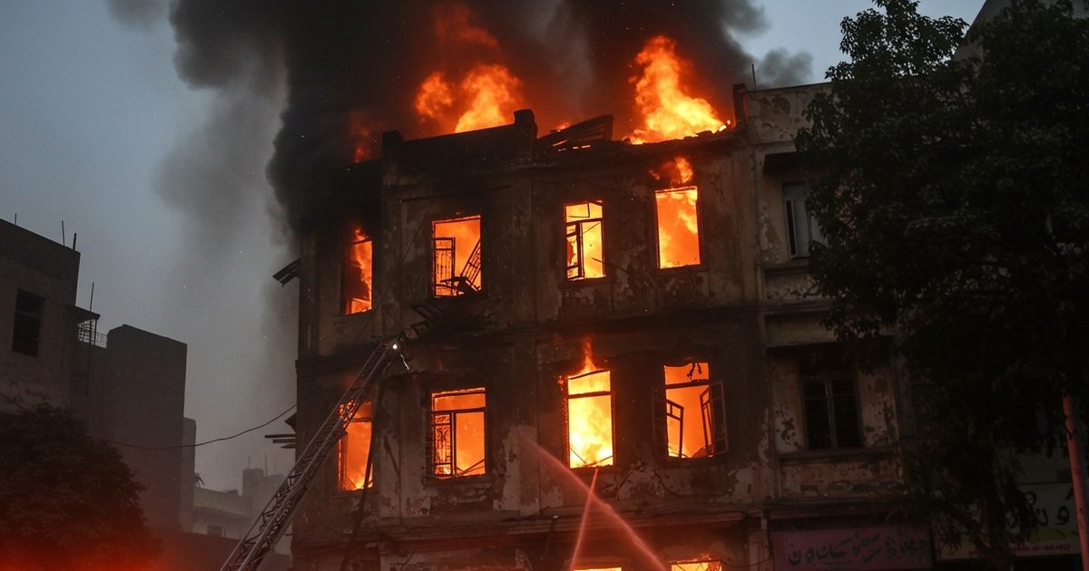 Karachi Factory Fire Water Shortage: कराची फैक्ट्री आग लांधी एक्सपोर्ट प्रोसेसिंग जोन में भीषण हादसा