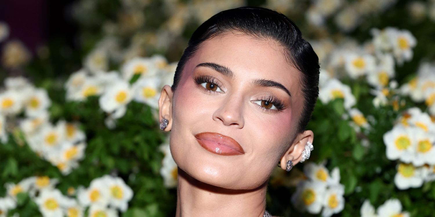 Kylie Jenner Dons a Sparkly Fringed Bra for Pajama Party in Venice