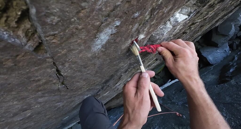Painting Bolts Helps Protect Climbing Access. Here’s How to Do It Right.