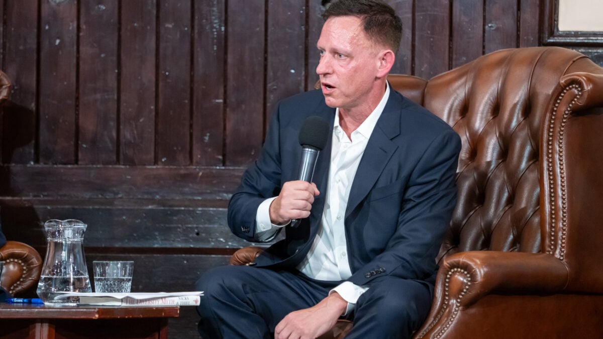Peter Thiel on Whether He’s Ushering in the Antichrist: Um, Uhh, Buh, Um Uhh, th th, Uhhhh