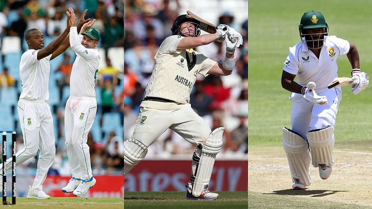 WTC Final Day 1: रबाडा के पंजे से 212 पर सिमटे कंगारू, द. अफ्रीका 169 रन पीछे; पहले दिन का खेल 43/4 पर समाप्त