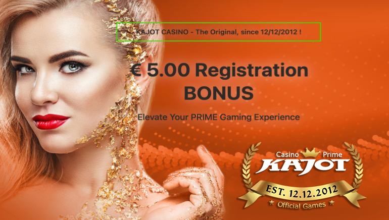 Kajot Casino Welcoming New Players With a €5 No Deposit & €750 in Bonuses