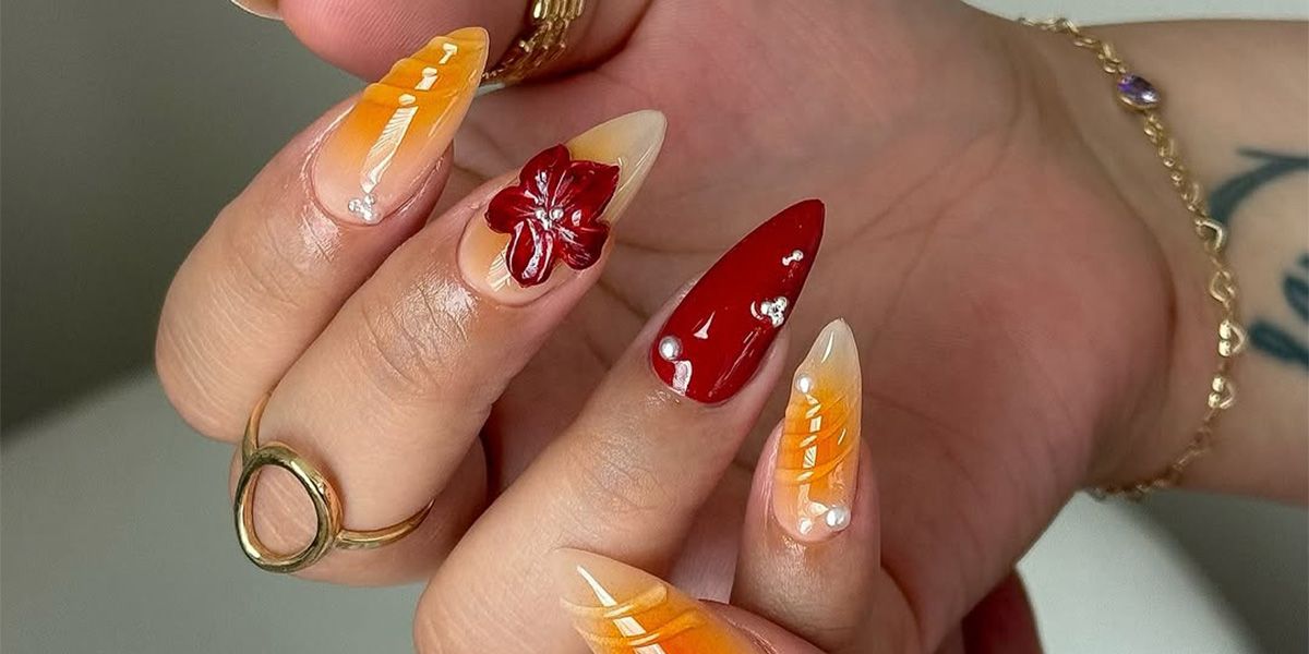 20 Short Stiletto Nail Designs to Try