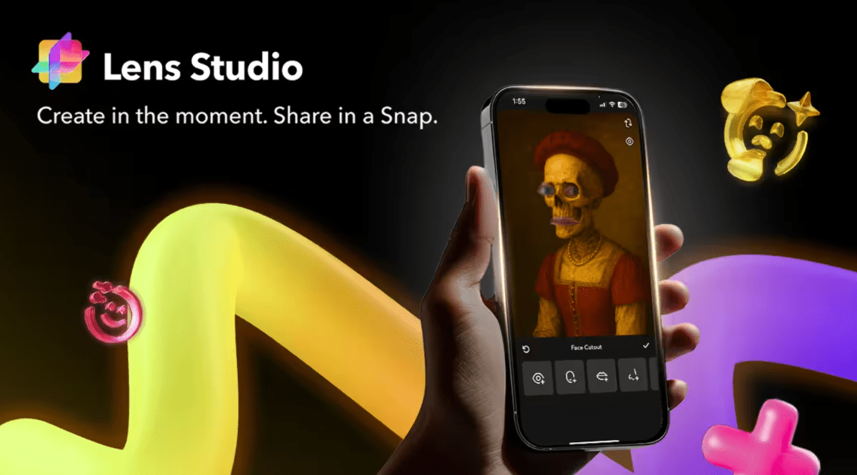 Snap launched Lens Studio iOS and web apps to make AR lens with AI and Saral Tools