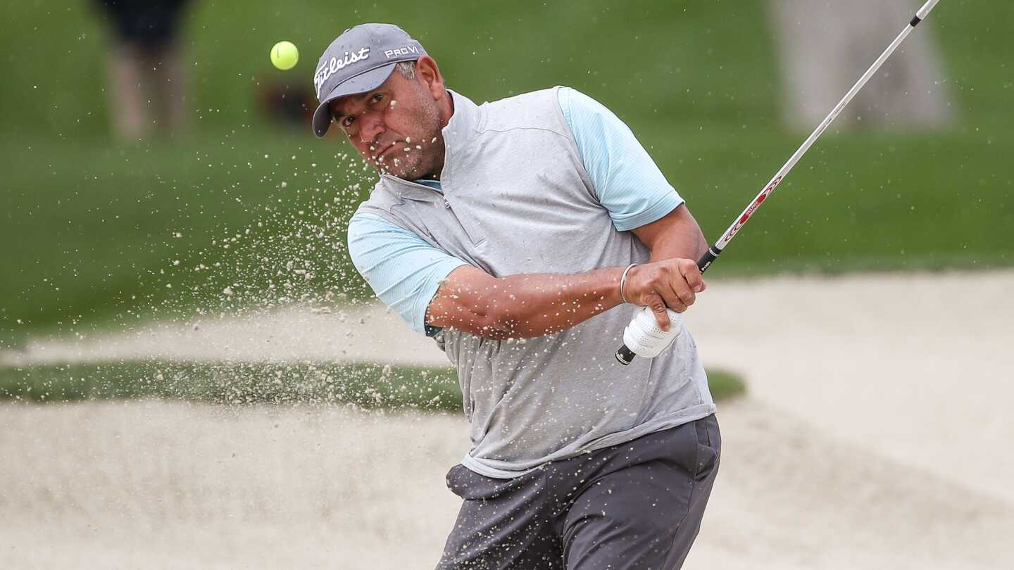 Soren Kjeldsen, Ricardo Gonzalez share lead in PGA Tour Champions major at Firestone