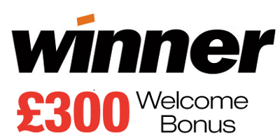200% up to £300 Live Welcome Winner Casino Bonus Code