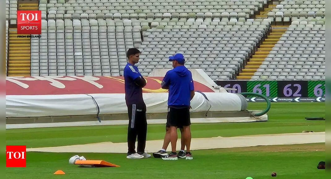 IND vs ENG: Ajit Agarkar, Gautam Gambhir, Shubman Gill locked in intense discussion ahead of 2nd Test – Watch | Cricket News