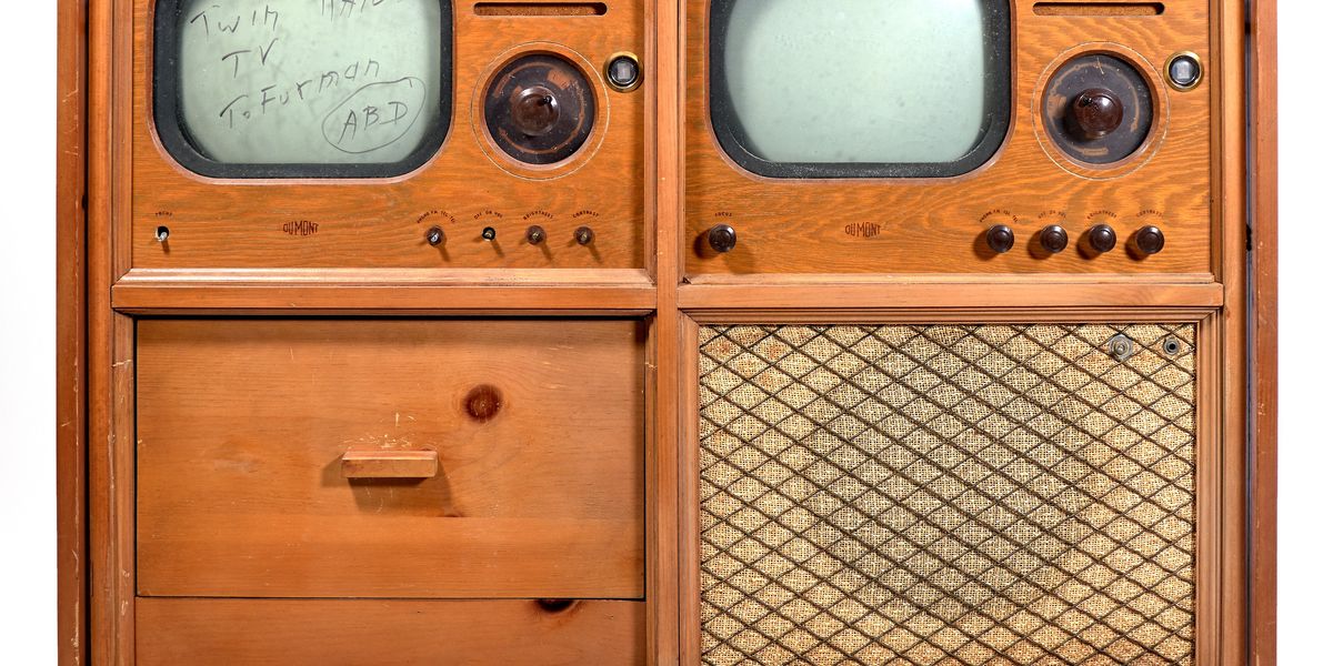 The DuMont Duoscopic TV Set: Two Shows, One Screen