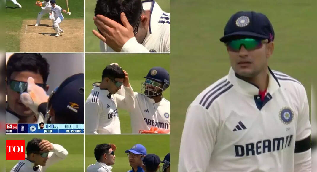 Scary scene! Shubman Gill takes nasty blow to the head, Rishabh Pant’s reaction goes viral – WATCH | Cricket News