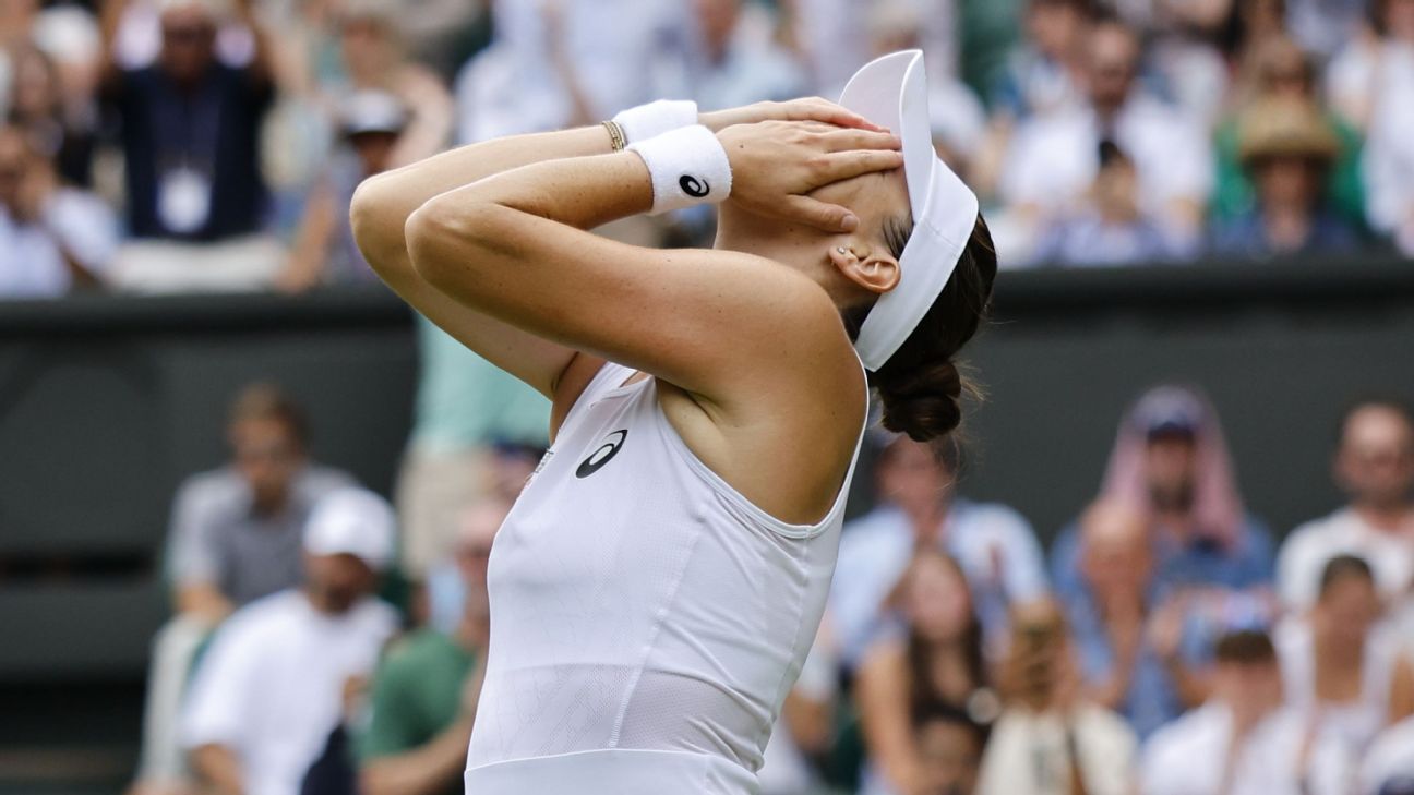 Belinda Bencic beats Mirra Andreeva to reach Wimbledon semis