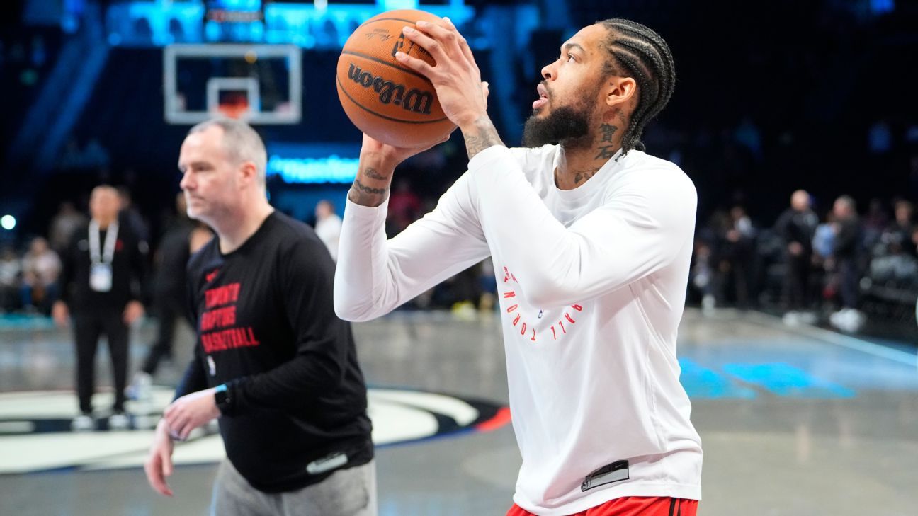 Raptors forward Brandon Ingram (ankle) ‘pain-free,’ says coach